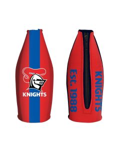 Newcastle Knights NRL Long Neck Tallie Beer Bottle Cooler Holder Wine Bottle