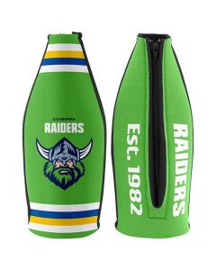 Canberra Raiders NRL Long Neck Tallie Beer Bottle Cooler Holder Wine Bottle