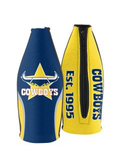 North Queensland Cowboys NRL Long Neck Tallie Beer Bottle Cooler Holder 