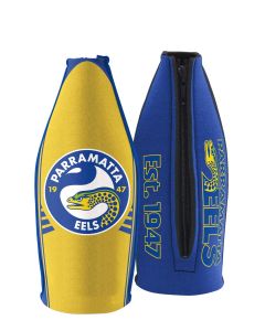 Parramatta Eels NRL Long Neck Tallie Beer Bottle Cooler Holder Wine Bottle