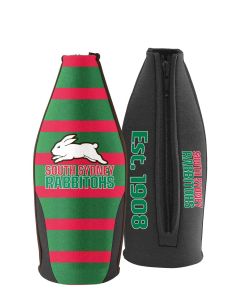South Sydney Rabbitohs NRL Long Neck Tallie Beer Bottle Cooler Holder Wine Bottle