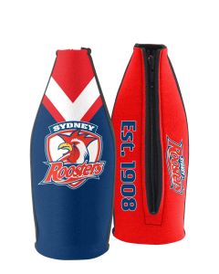 Sydney Roosters NRL Long Neck Tallie Beer Bottle Cooler Holder Wine Bottle