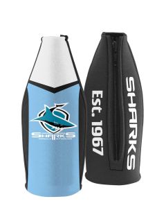 Cronulla Sharks NRL Long Neck Tallie Beer Bottle Cooler Holder Wine Bottle