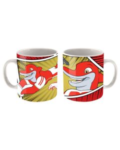 Adelaide Crows AFL Reusable Ceramic Travel Eco Cup Mug with Lid