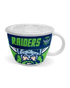 Canberra Raiders NRL Ceramic Soup Mug With Lid
