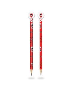 St George Dragons NRL Pencil With Eraser