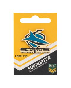 Cronulla Sharks NRL Logo Lapel Pin 