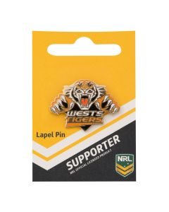 Wests Tigers NRL Logo Lapel Pin