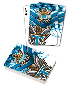 Gold Coast Titans NRL Standard Playing Cards