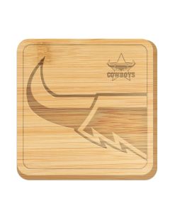 North Queensland Cowboys NRL Bamboo Cheeseboard