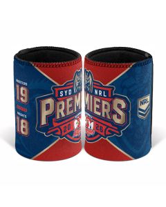 Sydney Roosters NRL Premiers 2026 Game Statistics Can Cooler Stubby Holder 