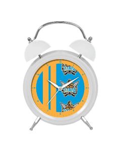 Gold Coast Titans NRL Twin Bell Clock