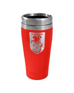 St George Dragons NRL Stainless Steel Travel Cup Mug 