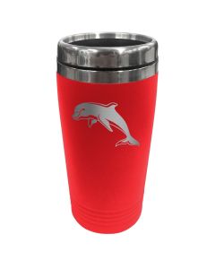 Redcliffe Dolphins NRL Stainless Steel Travel Cup Mug 