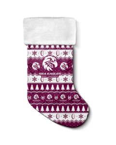 Manly Sea Eagles NRL Jumbo Christmas Stocking 2026