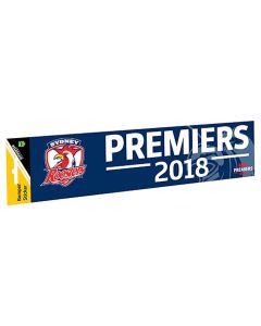 Sydney Roosters NRL 2018 Premiers Bumper Sticker 