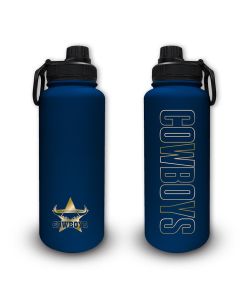 North Queensland Cowboys NRL Stainless Steel Double Walled Drink Bottle