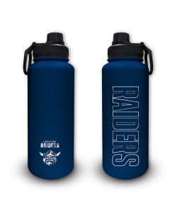 Canberra Raiders NRL Stainless Steel Double Walled Drink Bottle