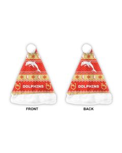Redcliffe Dolphins NRL Xmas Santa Hat 2026