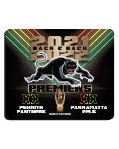Penrith Panthers NRL Back to Back Premiers 2022 Mouse Mat
