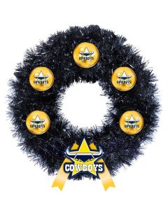 North Queensland Cowboys NRL Christmas Xmas Wreath