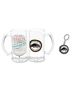 Penrith Panthers NRL Heritage Stein and Keyring Set