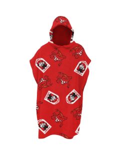 St George Dragons NRL Youth Hooded Beach Towel 