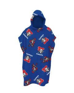 Newcastle Knights NRL Youth Hooded Beach Towel 