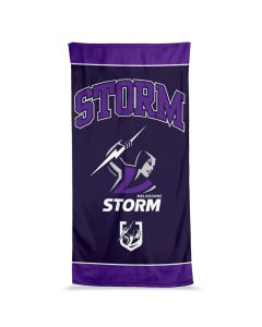 Melbourne Storm NRL Jumbo Beach Towel 