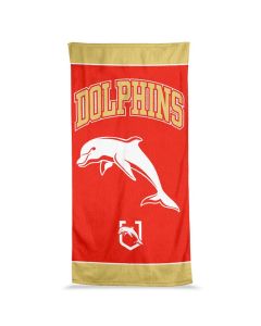 Redcliffe Dolphins NRL Jumbo Beach Towel 