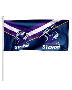 Melbourne Storm NRL Pole Flag