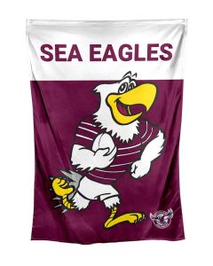 Manly Sea Eagles NRL Mascot Cape or Wall Flag