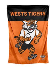 Wests Tigers NRL Mascot Cape or Wall Flag