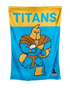 Gold Coast Titans NRL Mascot Cape or Wall Flag