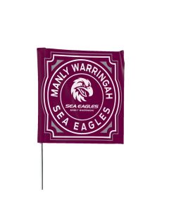 Manly Sea Eagles NRL Square Game Day Flag