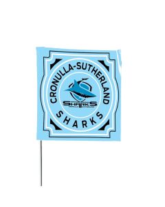 Cronulla Sharks NRL Square Game Day Flag