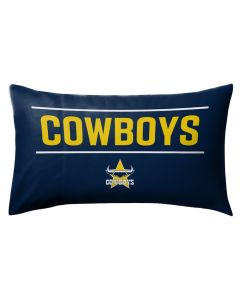 North Queensland Cowboys NRL Team Logo Pillow Case Double Sided