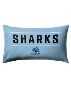 Cronulla Sharks NRL Team Logo Pillow Case Single Pillowslip