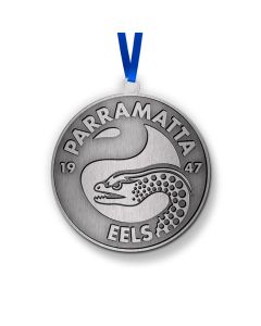 Parramatta Eels NRL Metal Christmas Ornament