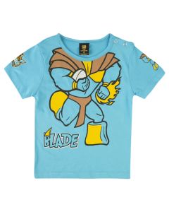 Gold Coast Titans NRL Infant Mascot "Blade" Tee T-Shirt Size 0
