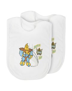 Gold Coast Titans NRL Infant Mascot 'Born a Fan' Baby Bibs * Twin Pack