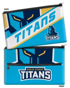 Gold Coast Titans NRL Large Pencil Case