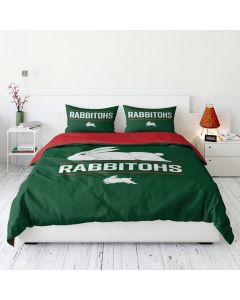 South Sydney Rabbitohs NRL Logo Doona Cover - Double Size
