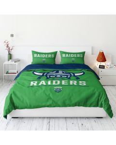 Canberra Raiders NRL Logo Doona Cover - Double Size