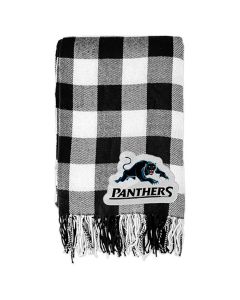 Penrith Panthers NRL Tartan Throw Rug