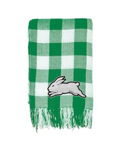 South Sydney Rabbitohs NRL Tartan Throw Rug