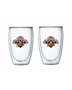 Wests Tigers NRL Double Walled Glasses Set