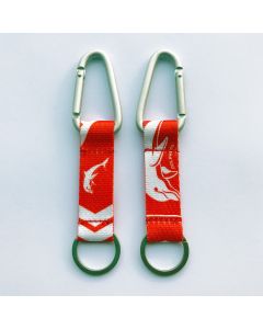Dolphins NRL Carabiner Keyring