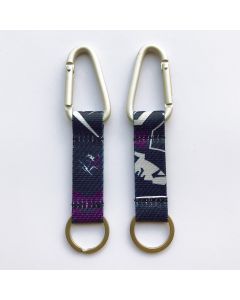 Melbourne Storm NRL Carabiner Keyring
