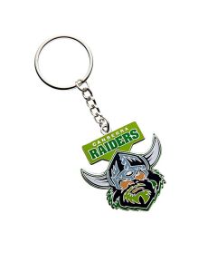 Canberra Raiders NRL Team Logo Metal Keyring